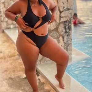 Unworn one size large left